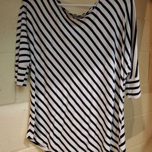 Green Envelope Dress Shirt B&W size Large